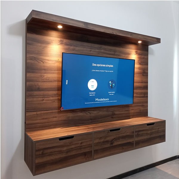 Proyectos muebles y centros de entretenimiento para tv y multimedia