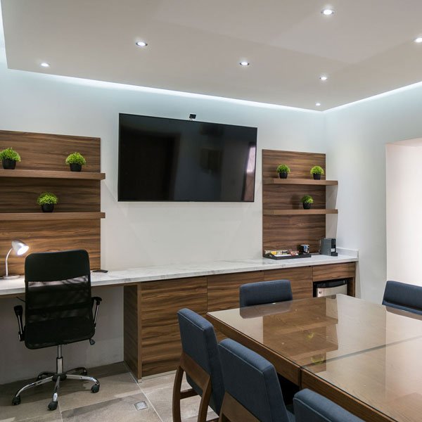 Proyectos sala de juntas muebles de oficina fabricados en melamina